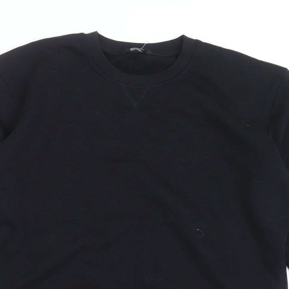George Boys Black   Pullover Sweatshirt Size 14-15 Years