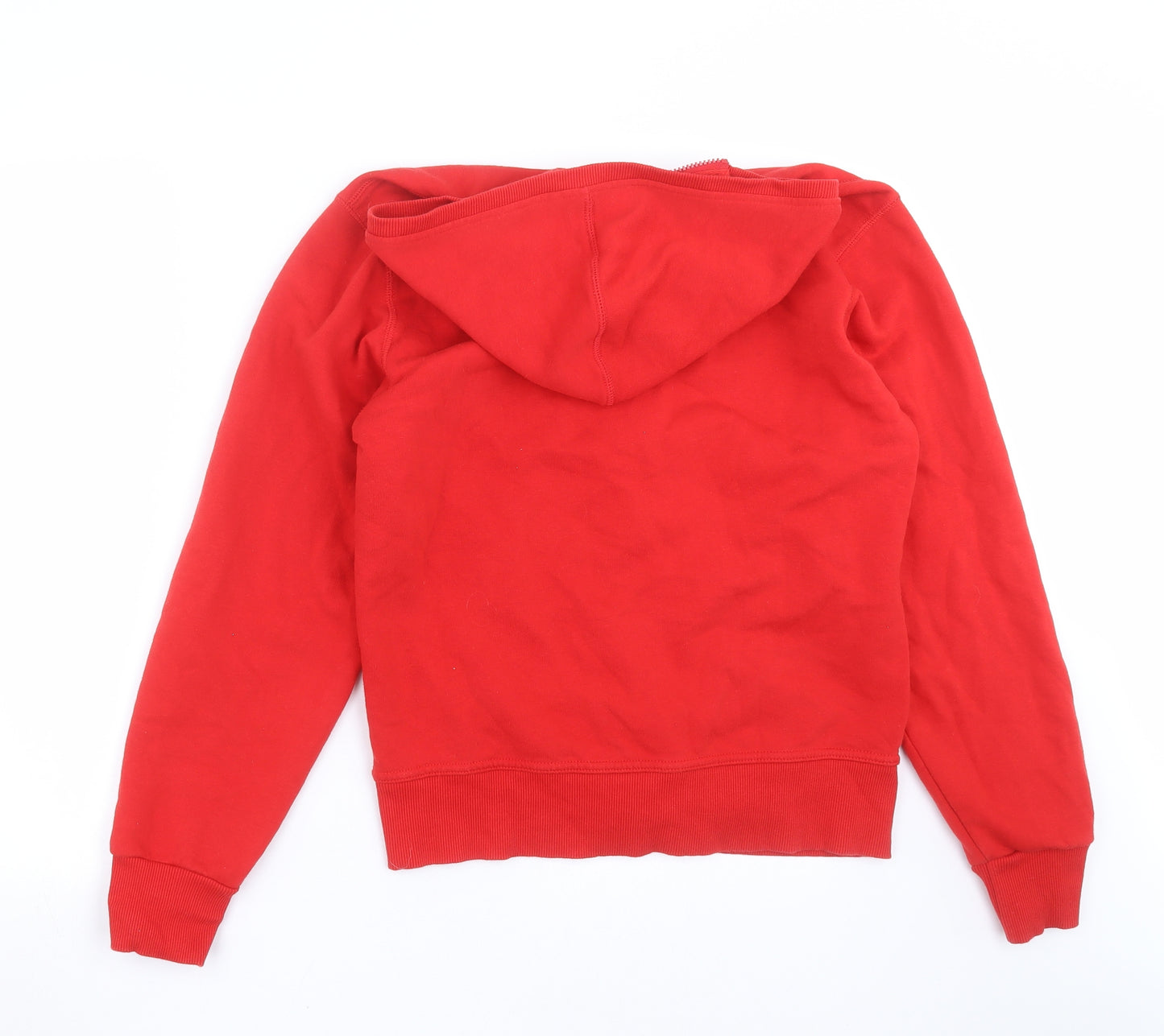 B&C Mens Red   Full Zip Hoodie Size S
