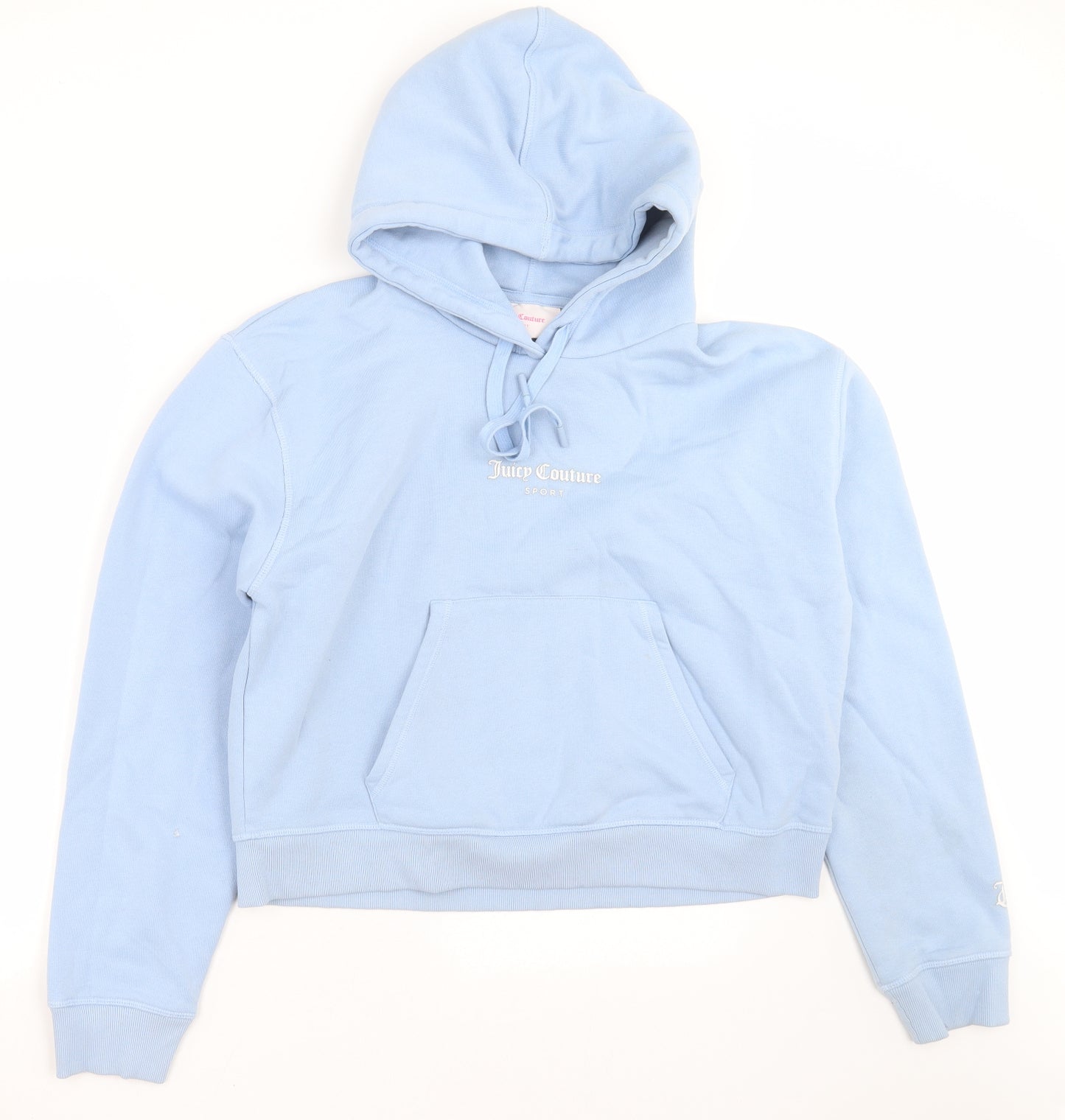 Juicy Couture Womens Blue   Pullover Hoodie Size 2XL