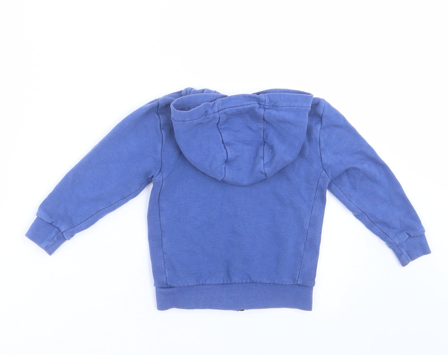 George Boys Blue   Full Zip Hoodie Size 2-3 Years