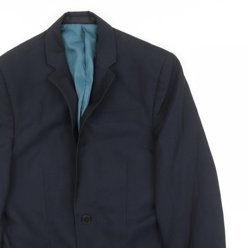 M&S Mens Blue   Jacket Suit Jacket Size 36