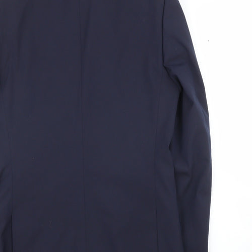 M&S Mens Blue   Jacket Suit Jacket Size 38