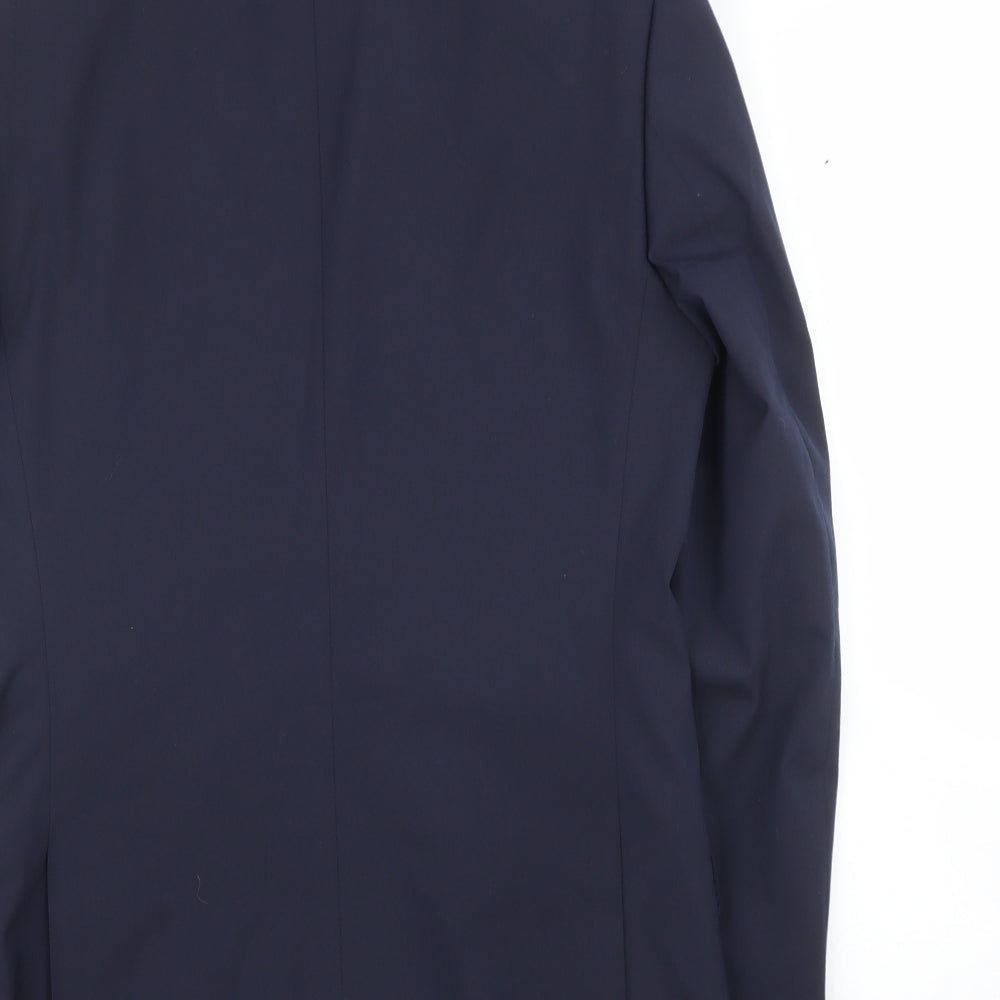 M&S Mens Blue   Jacket Suit Jacket Size 38