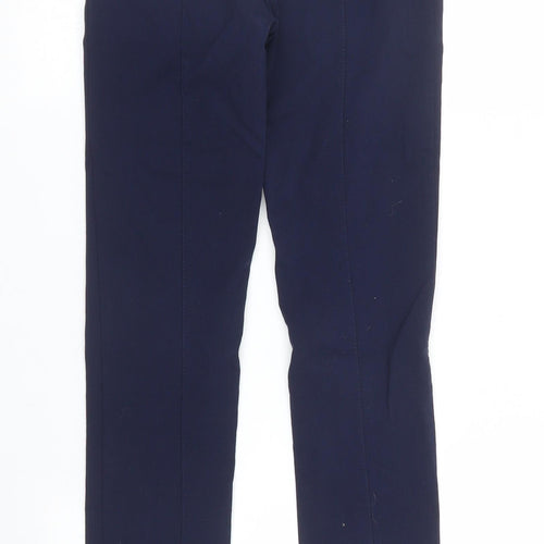 Primark Womens Blue   Carrot Trousers Size 4 L26 in