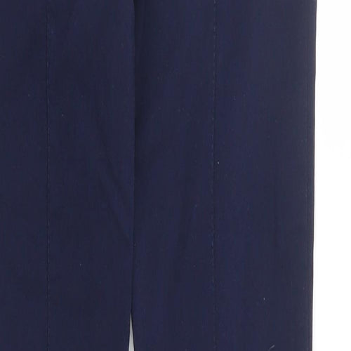 Primark Womens Blue   Carrot Trousers Size 4 L26 in
