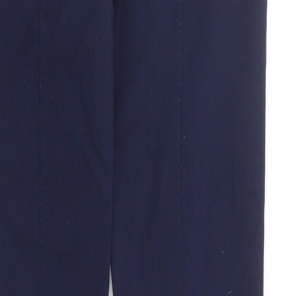 Primark Womens Blue   Carrot Trousers Size 4 L26 in