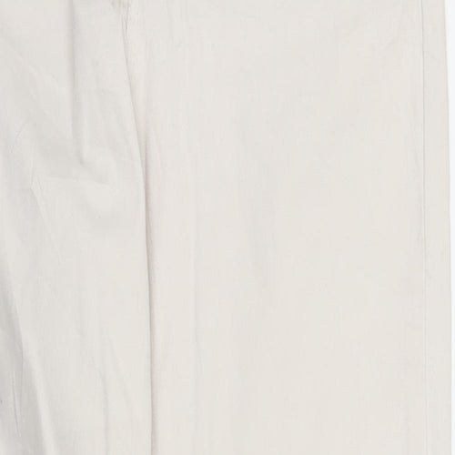 Part Two Womens White  Denim Skinny Jeans Size 12 L29 in