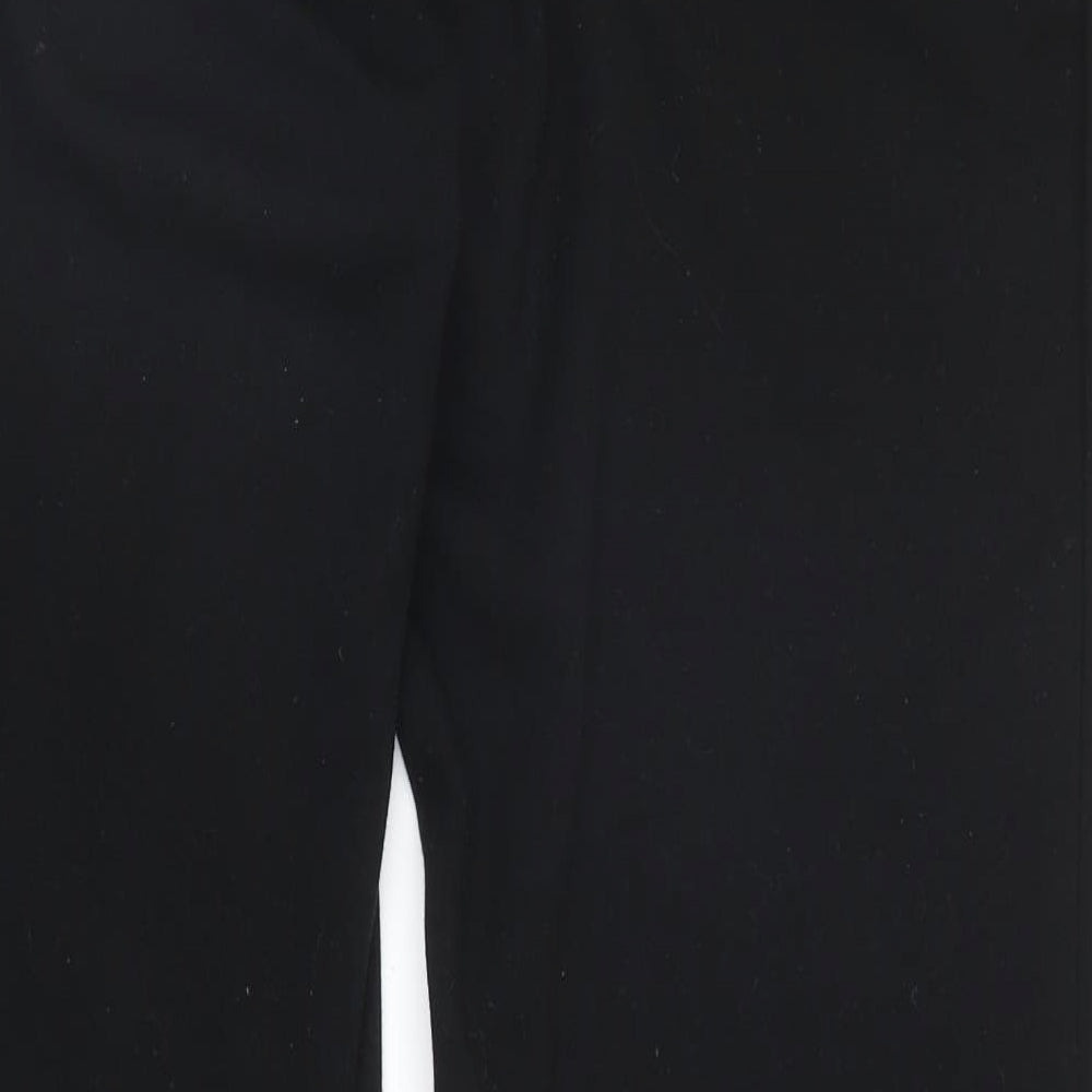 M&S Womens Black   Sweatpants Trousers Size 16 L29 in