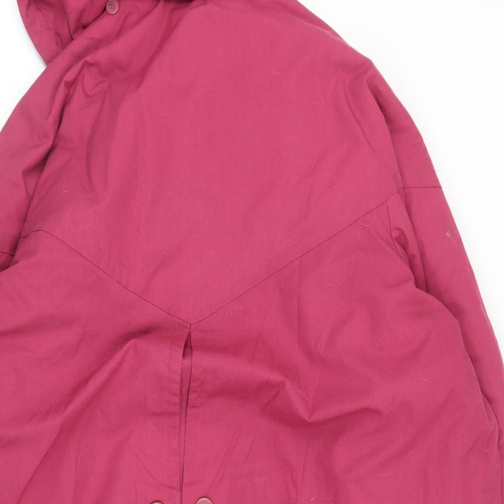 YS Collection Womens Pink   Parka Coat Size 20