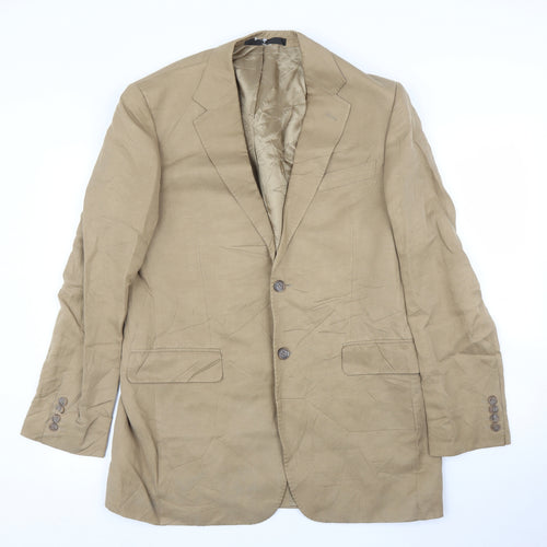M&S Mens Beige   Jacket Blazer Size 40