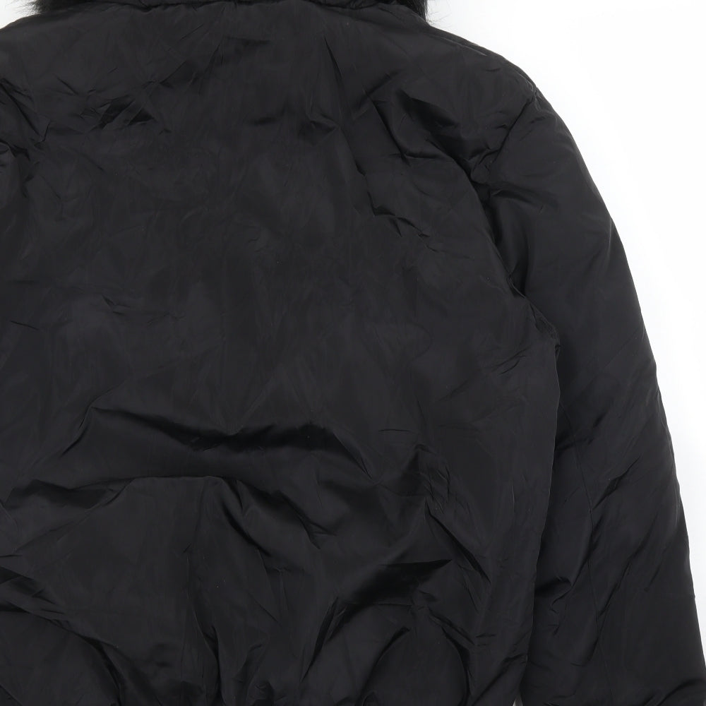 Couture Club Mens Black   Bomber Jacket Coat Size M
