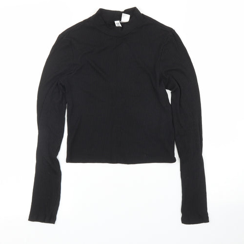 H&M Womens Black   Basic T-Shirt Size XS