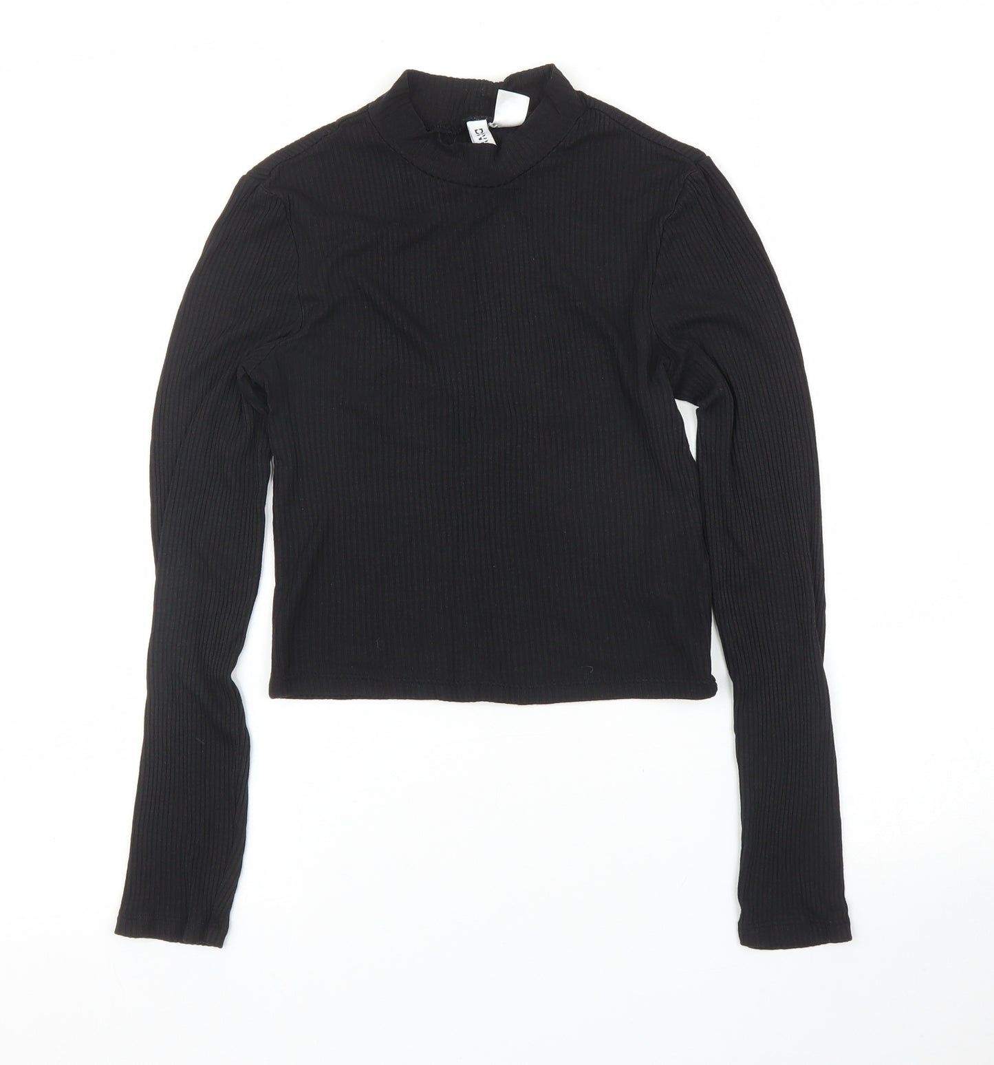H&M Womens Black   Basic T-Shirt Size XS
