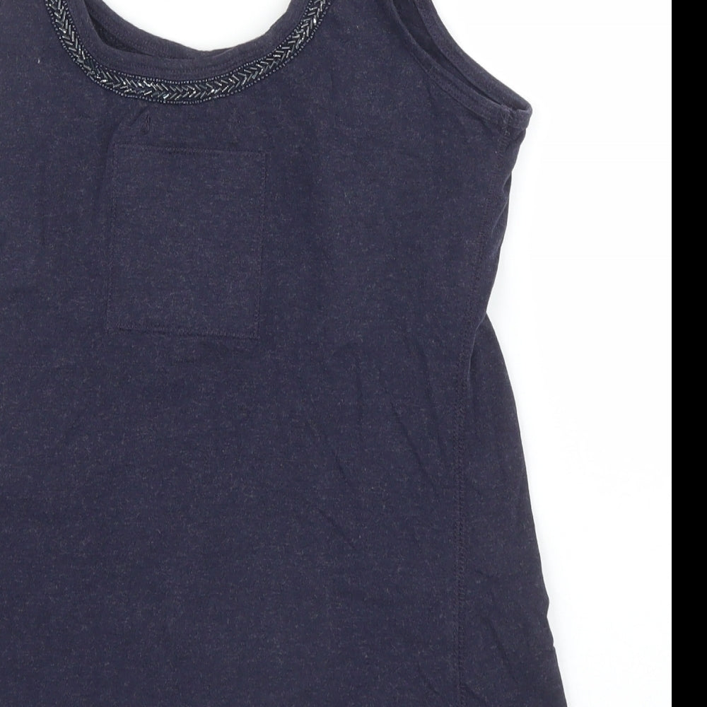 Superdry Womens Blue   Basic Tank Size S