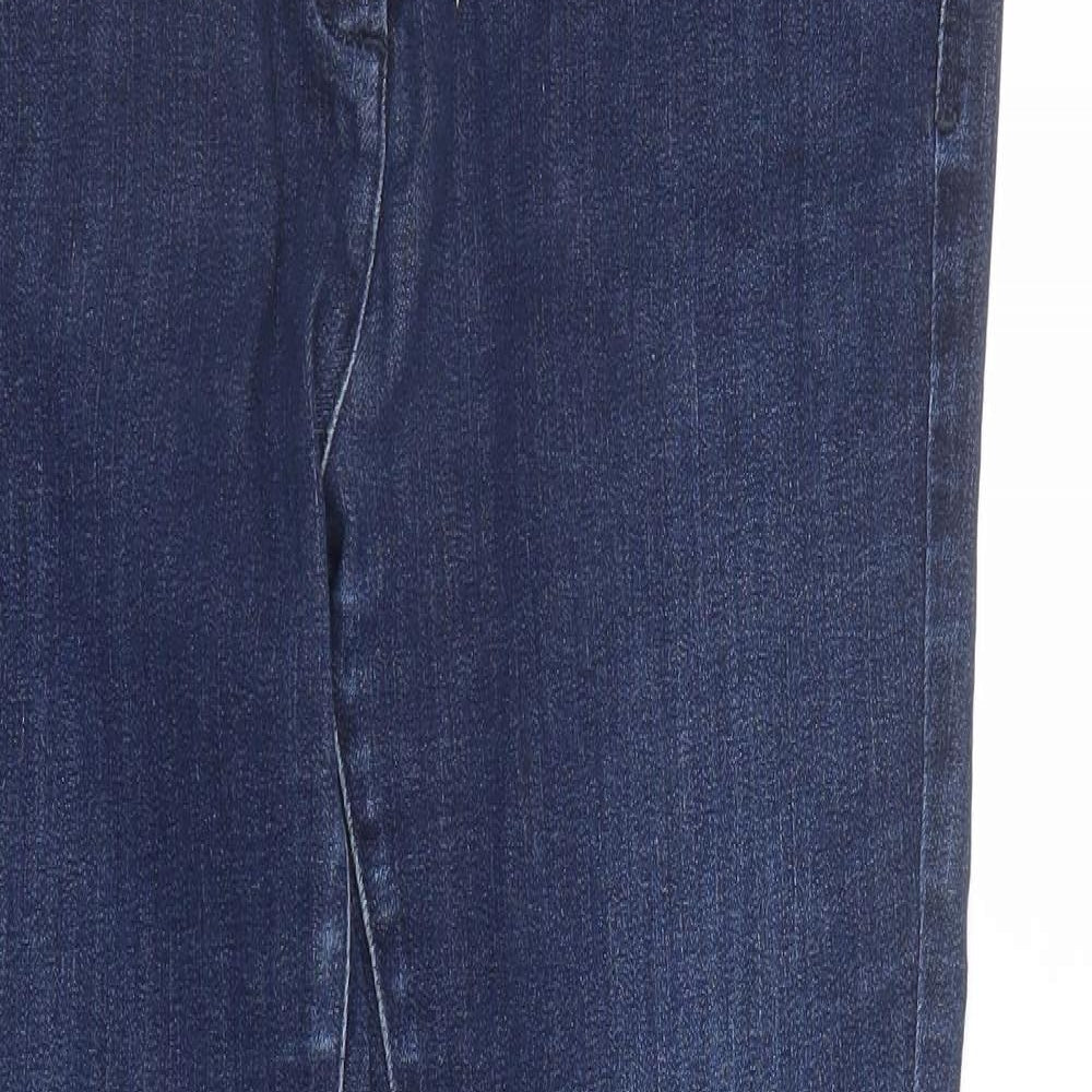 M&S Womens Blue  Denim Jegging Jeans Size 14 L29 in