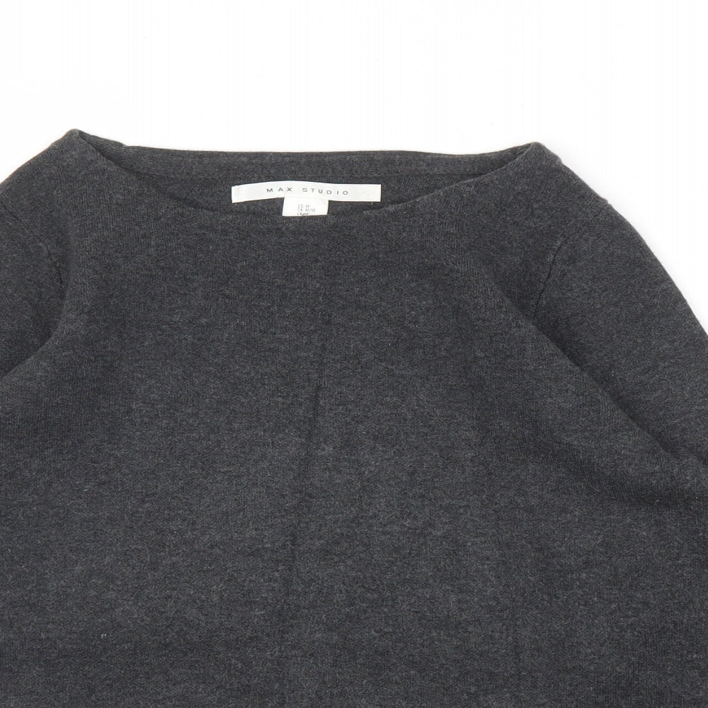 Max Studio Womens Grey   Pullover Jumper Size M