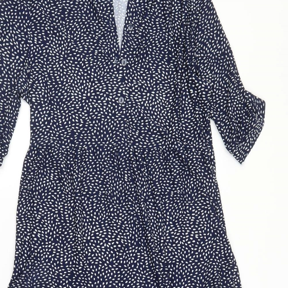 Max Studio Womens Blue   A-Line  Size S