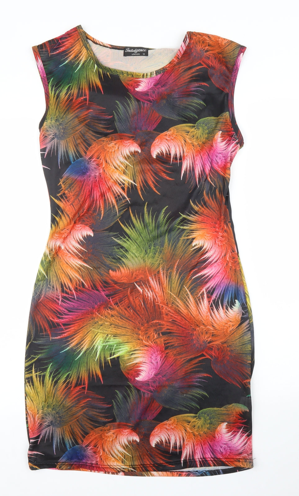 Indulgence  Womens Purple Floral  Bodycon  Size 12