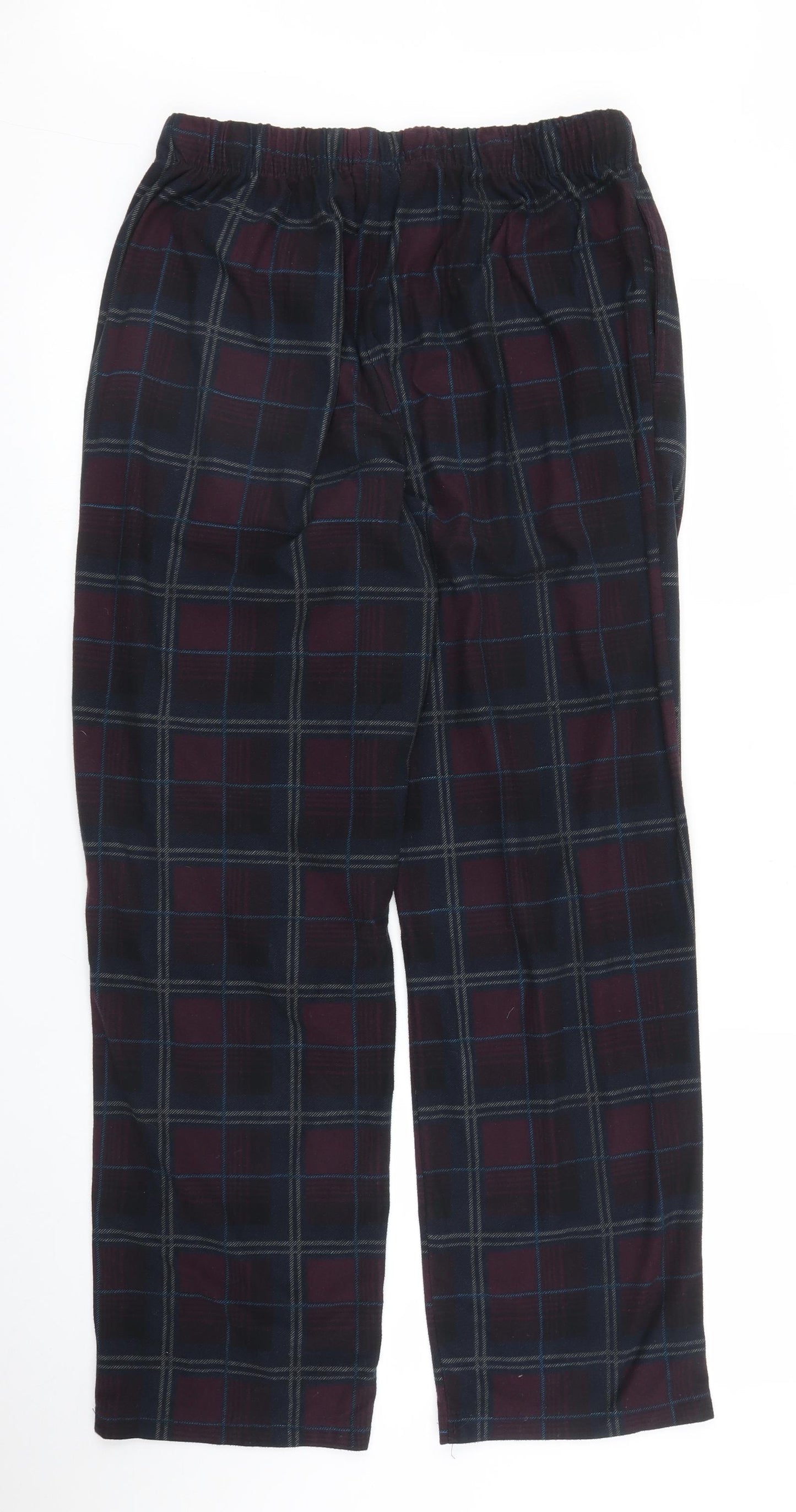 NEXT Mens Purple Plaid   Lounge Pants Size M