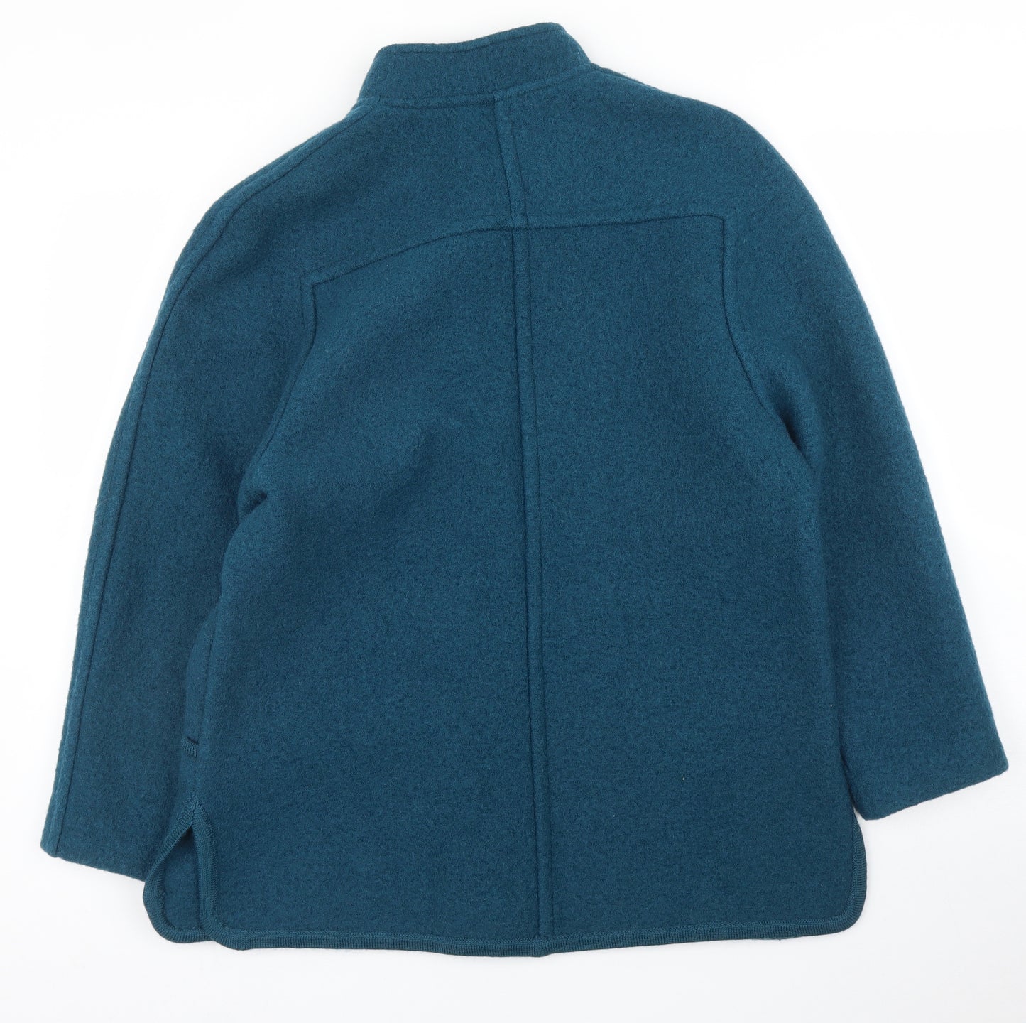 Gieger Womens Blue   Overcoat Coatigan Size 10