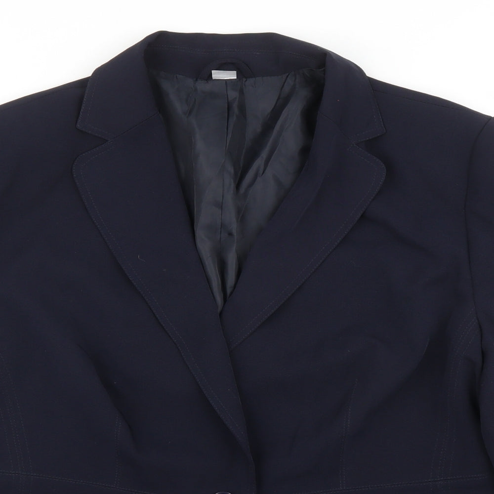 Preworn Womens Blue   Jacket Blazer Size 20