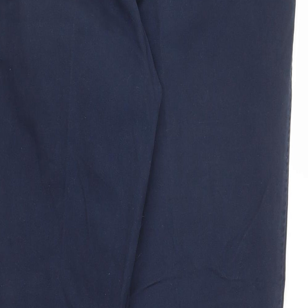 Cotton Traders Womens Blue   Chino Trousers Size 16 L29 in