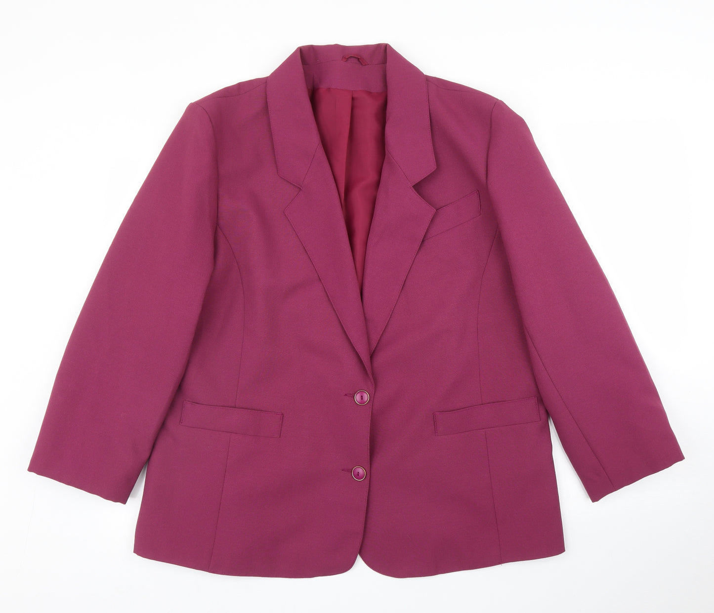 Debenhams Womens Purple   Jacket Blazer Size 16