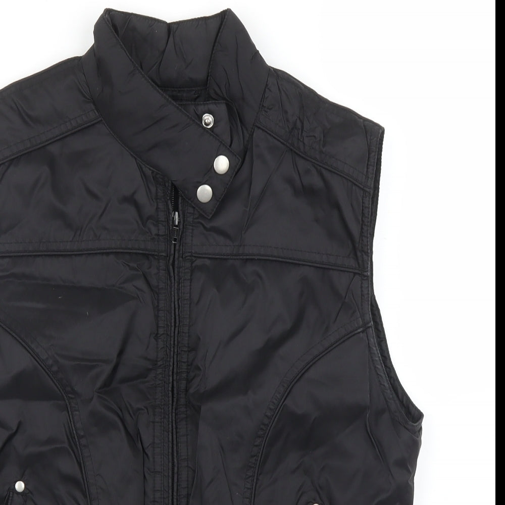Dorothy Perkins Womens Black   Gilet Jacket Size 12
