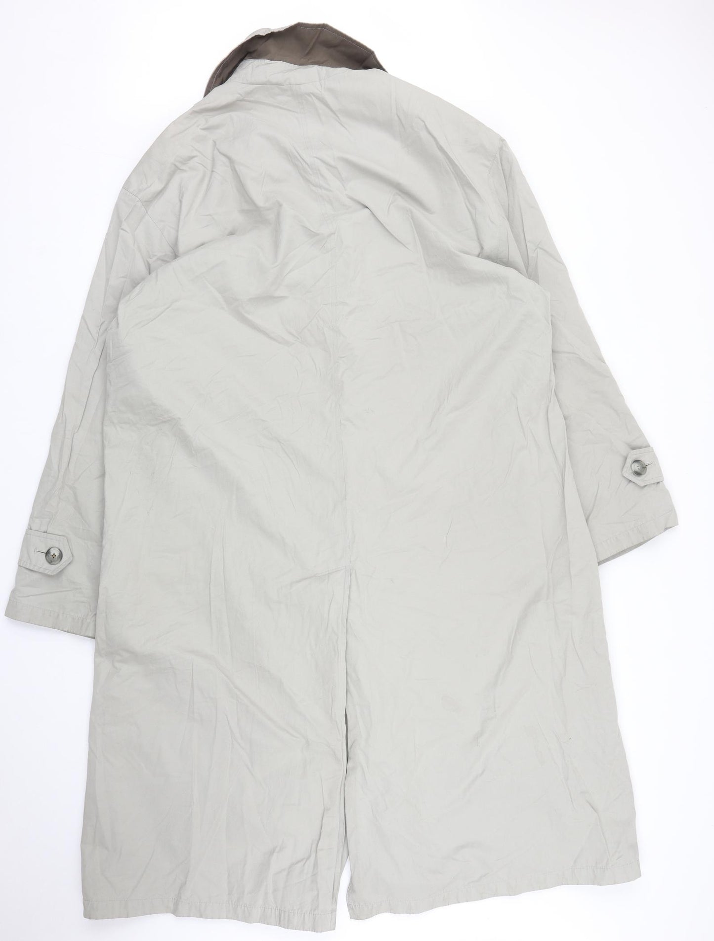 Dannimac Mens Grey   Trench Coat Coat Size M