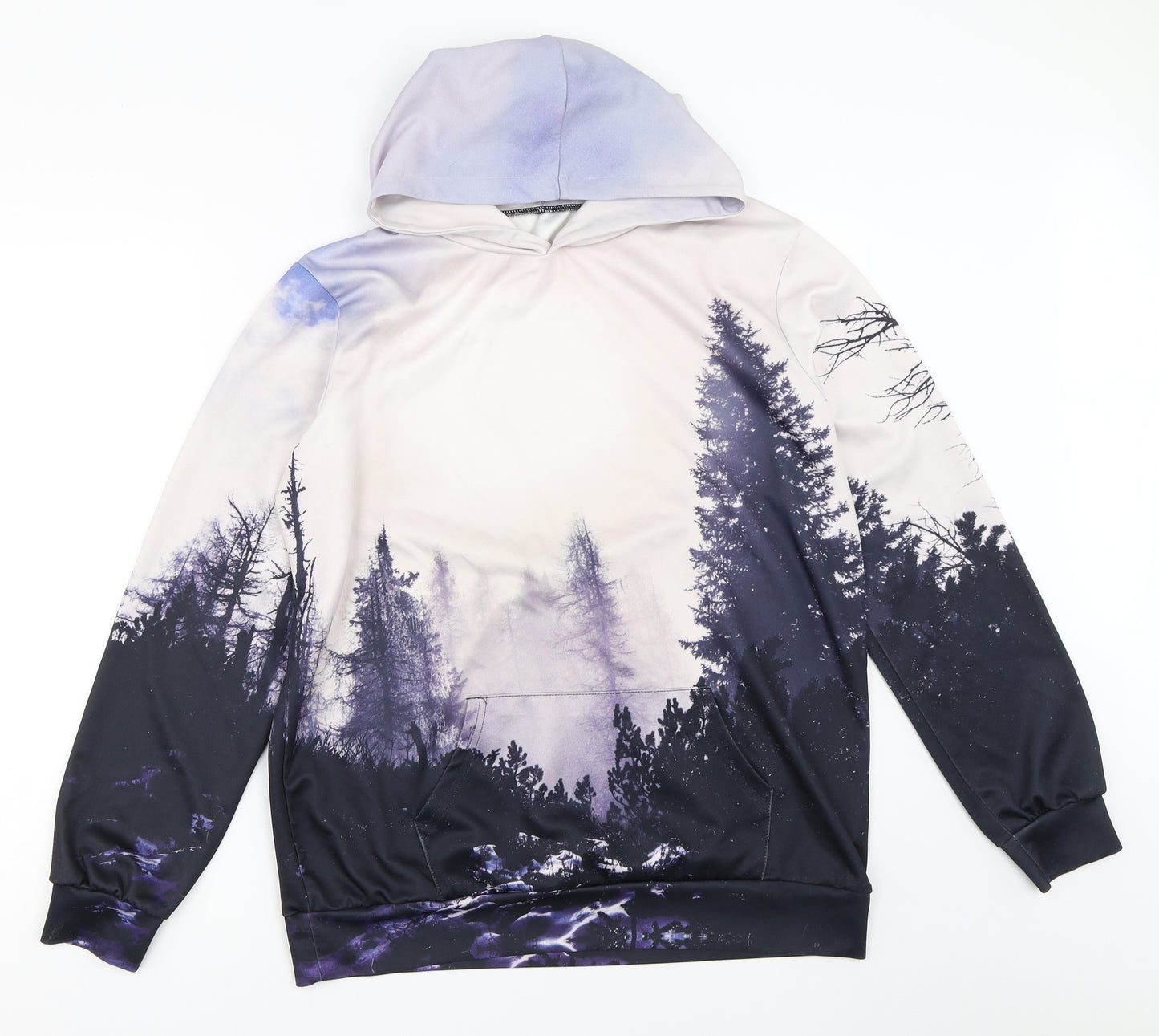 Preworn Womens Blue   Pullover Hoodie Size S