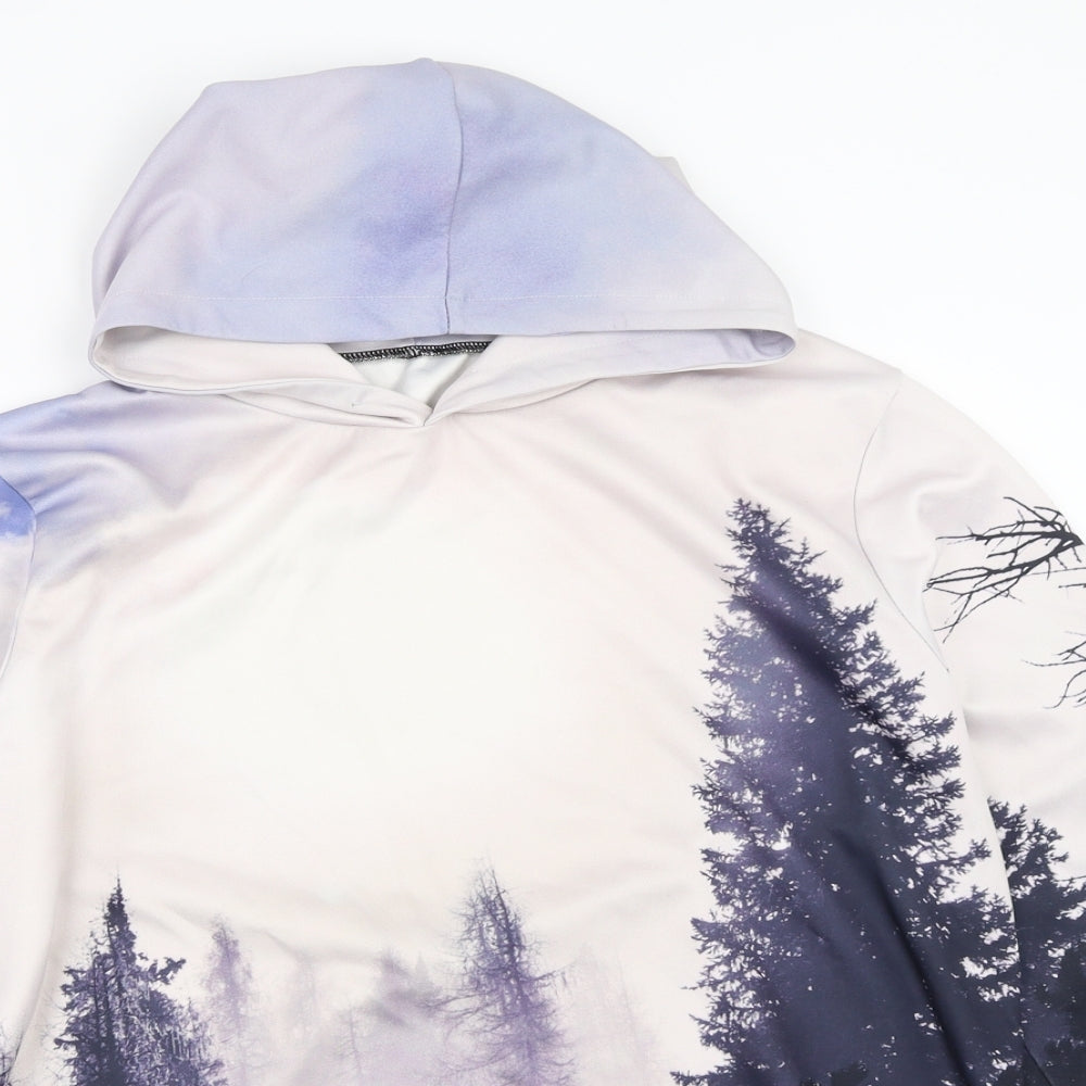 Preworn Womens Blue   Pullover Hoodie Size S