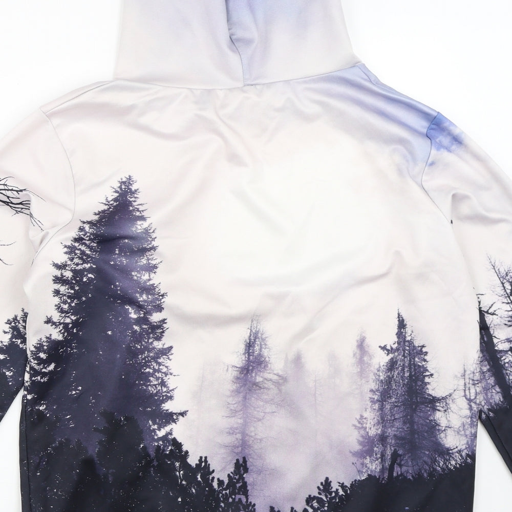 Preworn Womens Blue   Pullover Hoodie Size S