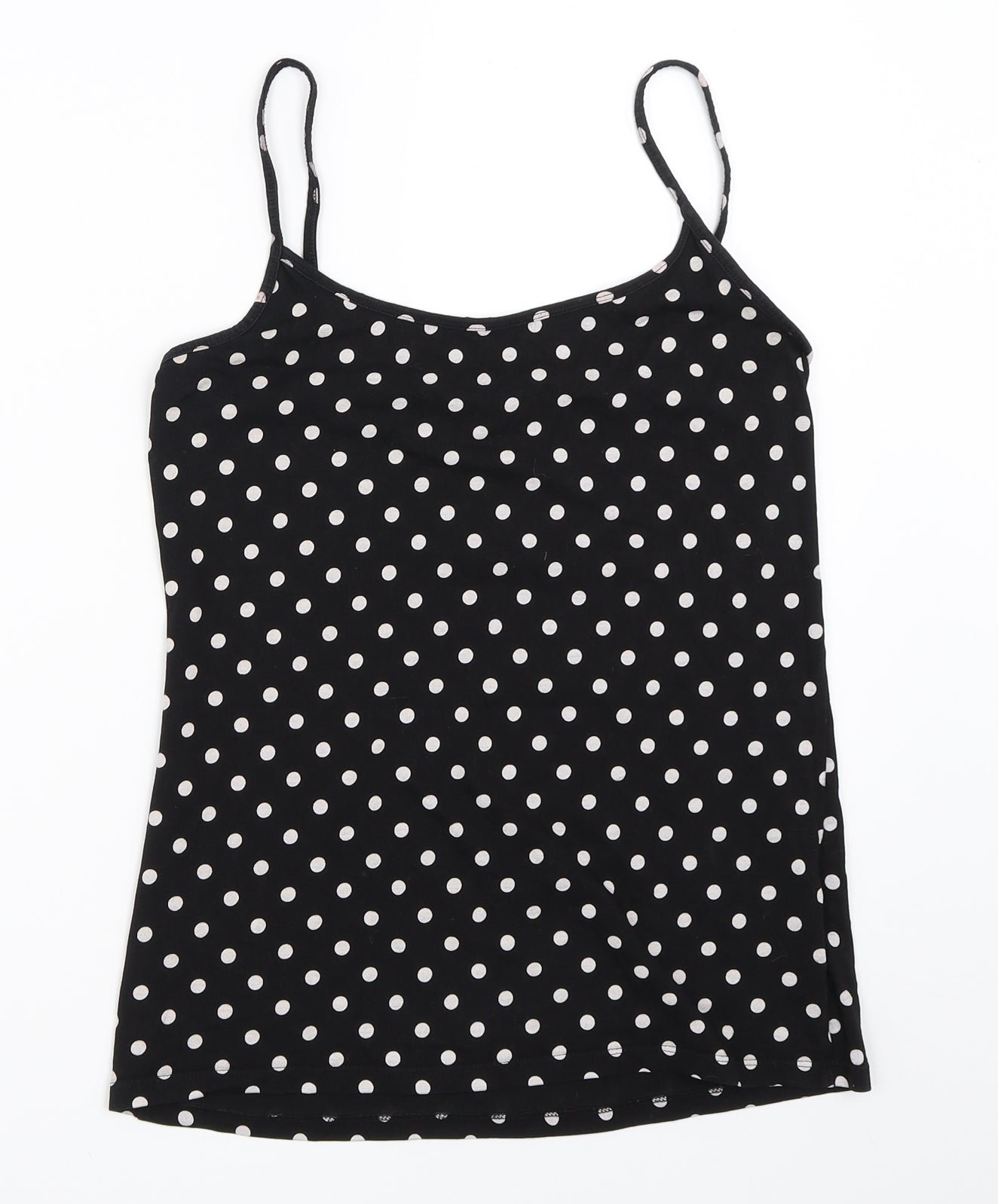 NEXT Womens Black Polka Dot  Camisole Tank Size 12