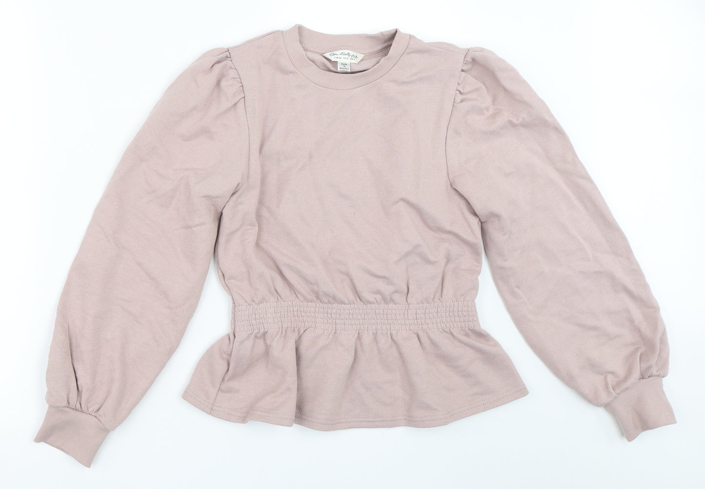 Miss Selfridge Womens Pink   Pullover Sweatshirt Size 8