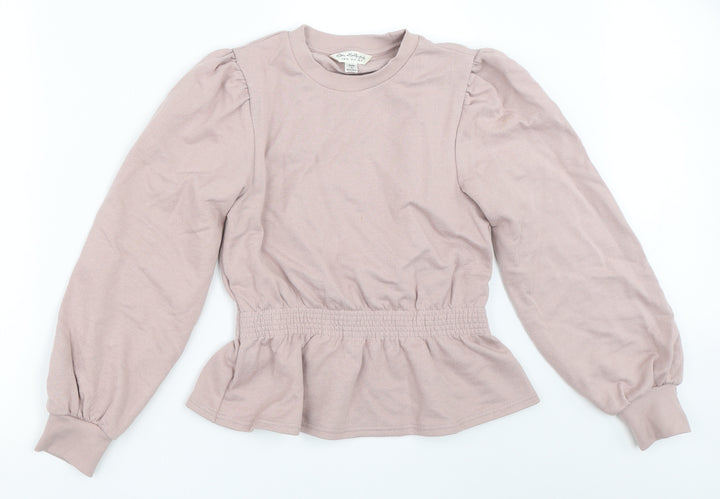 Miss Selfridge Womens Pink   Pullover Sweatshirt Size 8