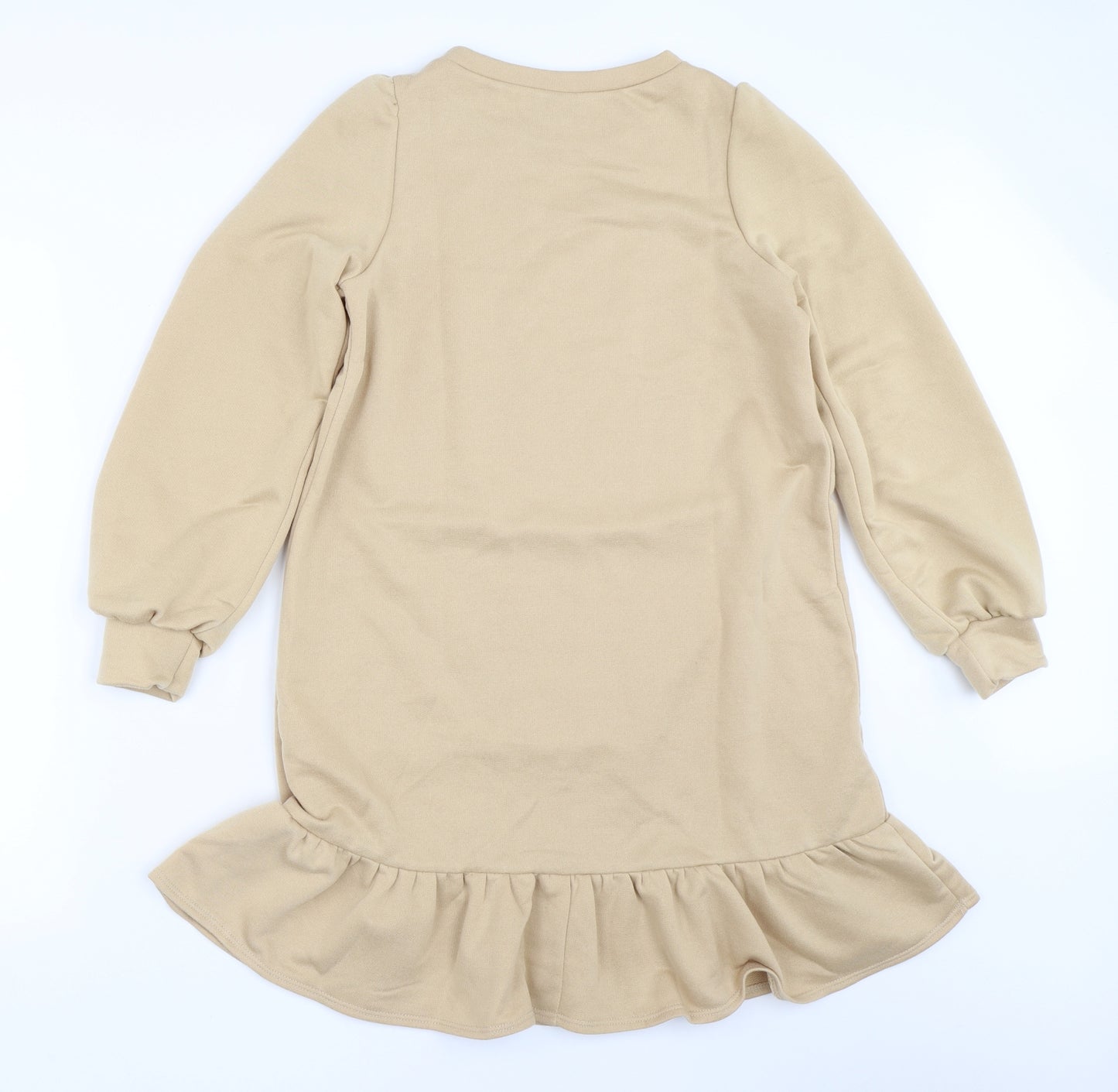 Miss Selfridge Womens Beige   Jumper Dress  Size 8