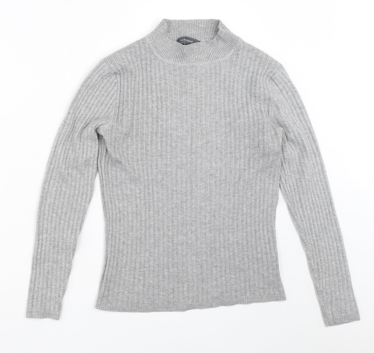 Primark Womens Grey   Pullover Jumper Size L