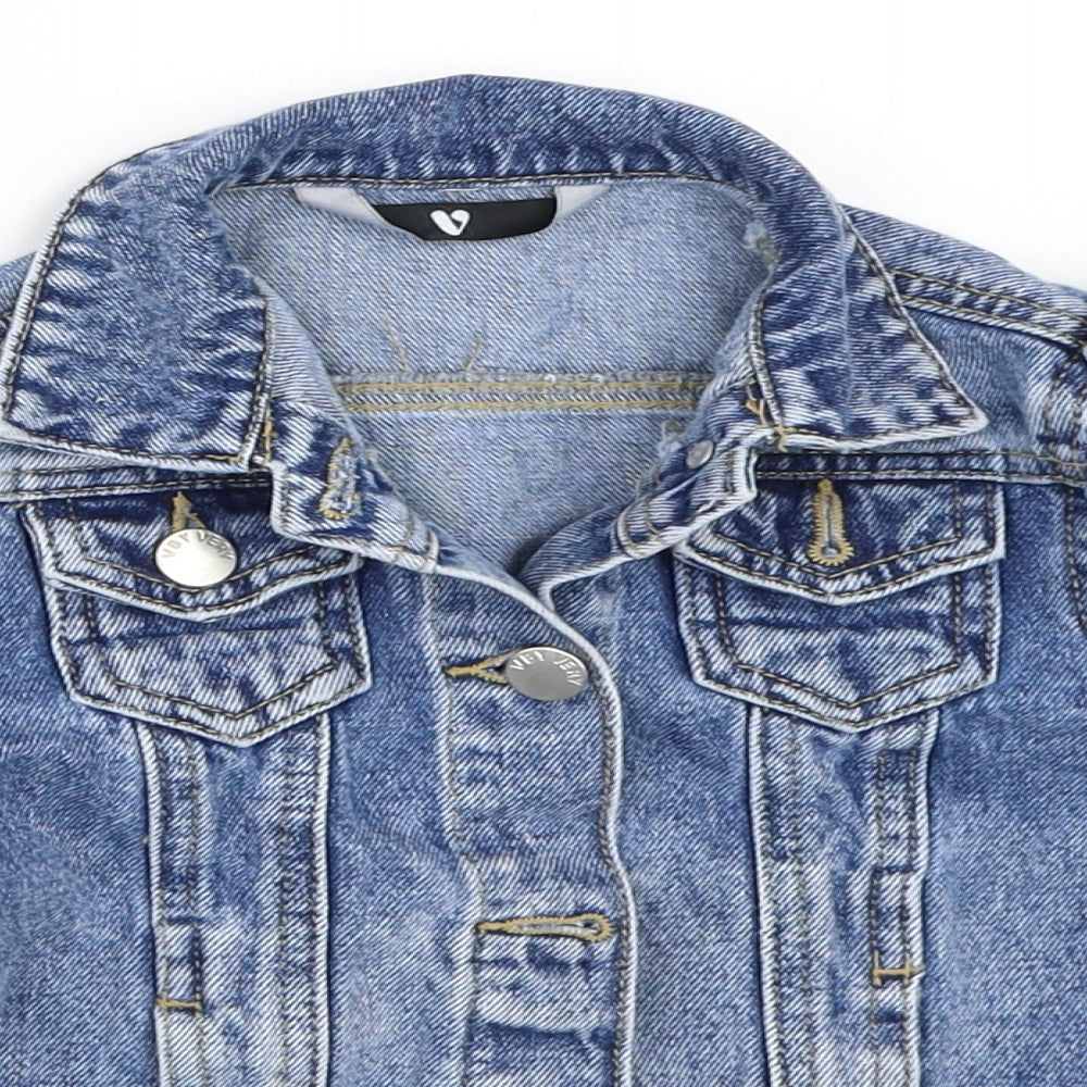 Very Girls Blue  Denim Jacket  Size 6 Years