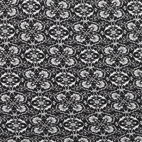 Oasis Womens Black Geometric  Basic T-Shirt Size M