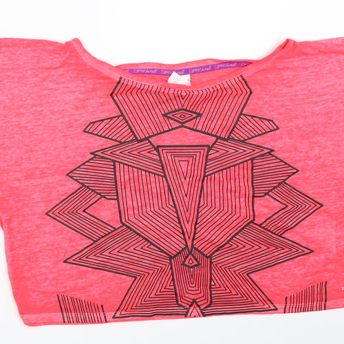 DECATHLON Womens Pink   Basic T-Shirt Size XS