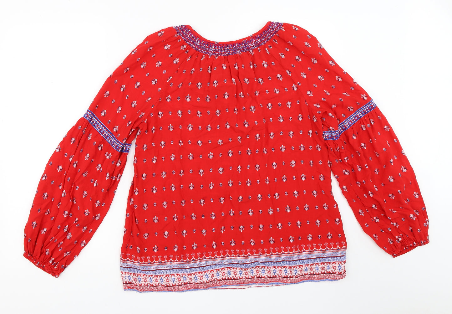 Marks and Spencer Womens Red   Basic Blouse Size 12