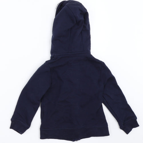 Marks and Spencer Boys Blue   Full Zip Hoodie Size 2-3 Years