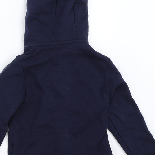 Marks and Spencer Boys Blue   Full Zip Hoodie Size 2-3 Years