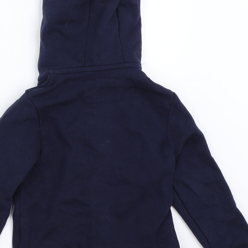 Marks and Spencer Boys Blue   Full Zip Hoodie Size 2-3 Years