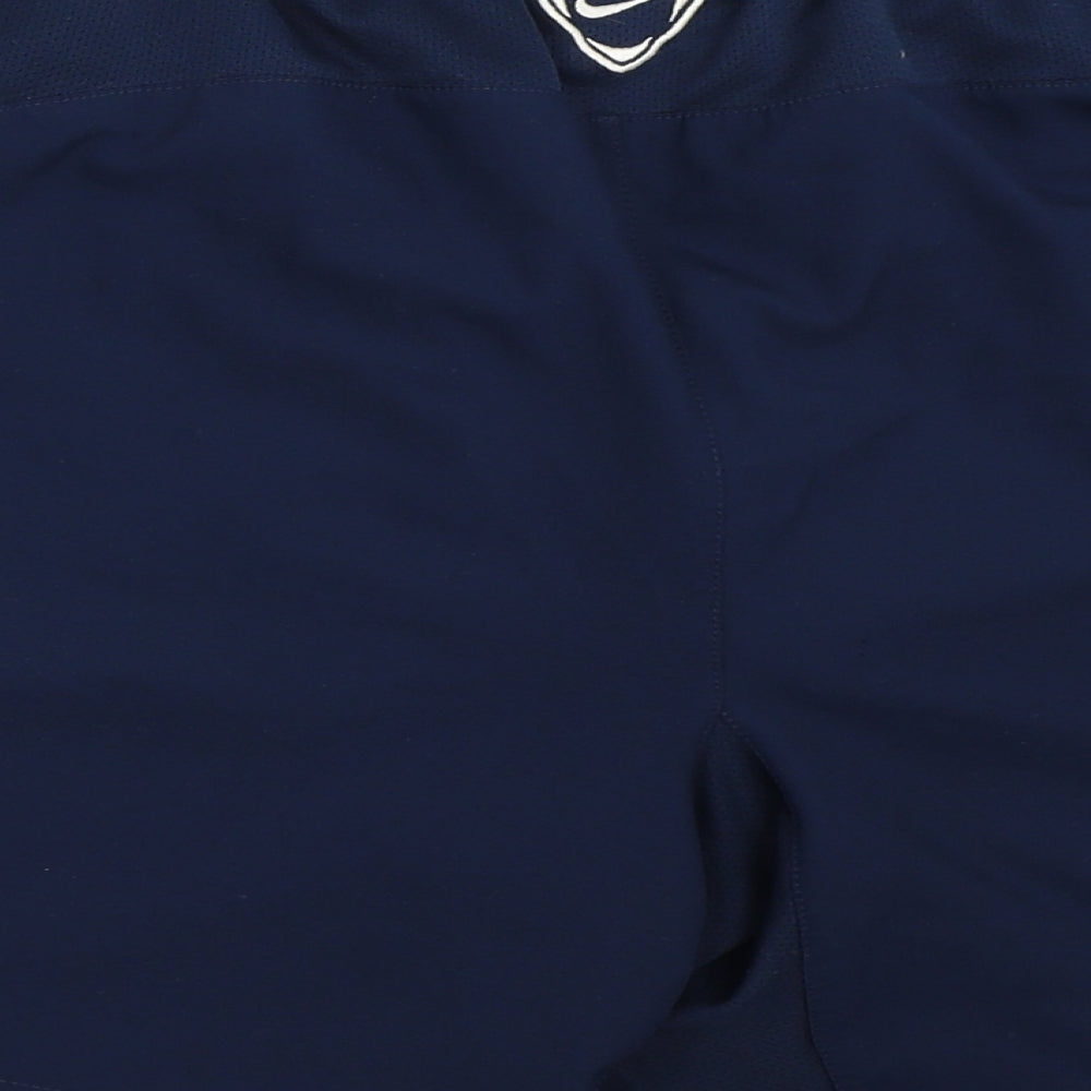 Nike Mens Blue   Sweat Shorts Size L - Manchester United Football club
