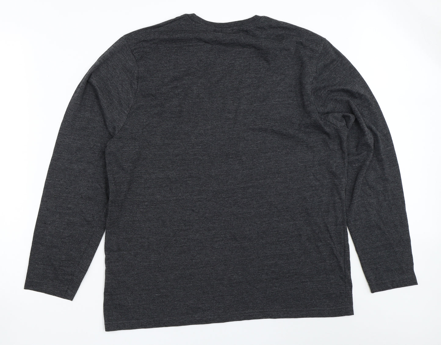 TU Mens Grey    T-Shirt Size L