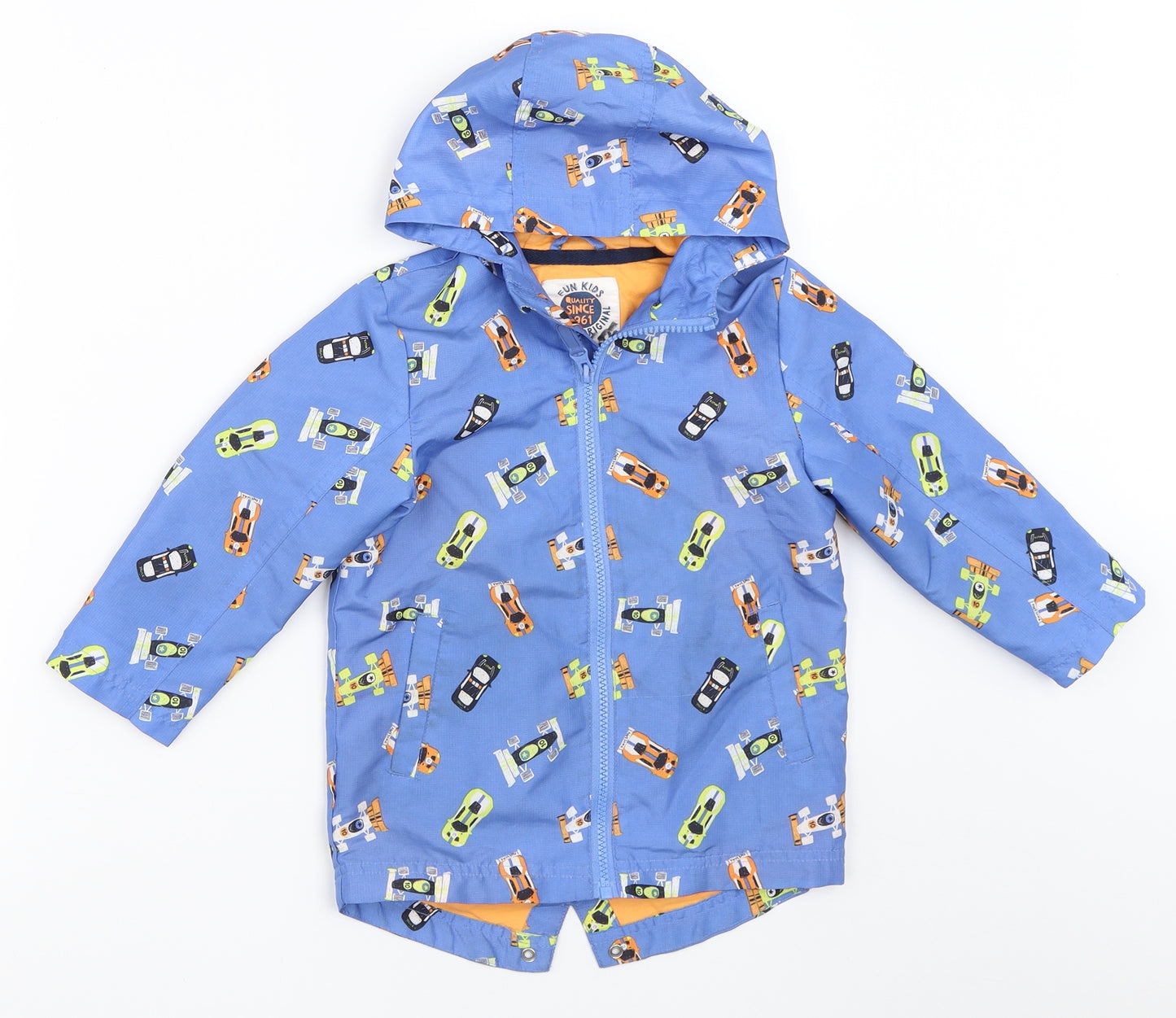 Mothercare Boys Blue   Rain Coat Coat Size 18-24 Months
