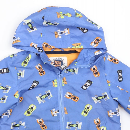 Mothercare Boys Blue   Rain Coat Coat Size 18-24 Months