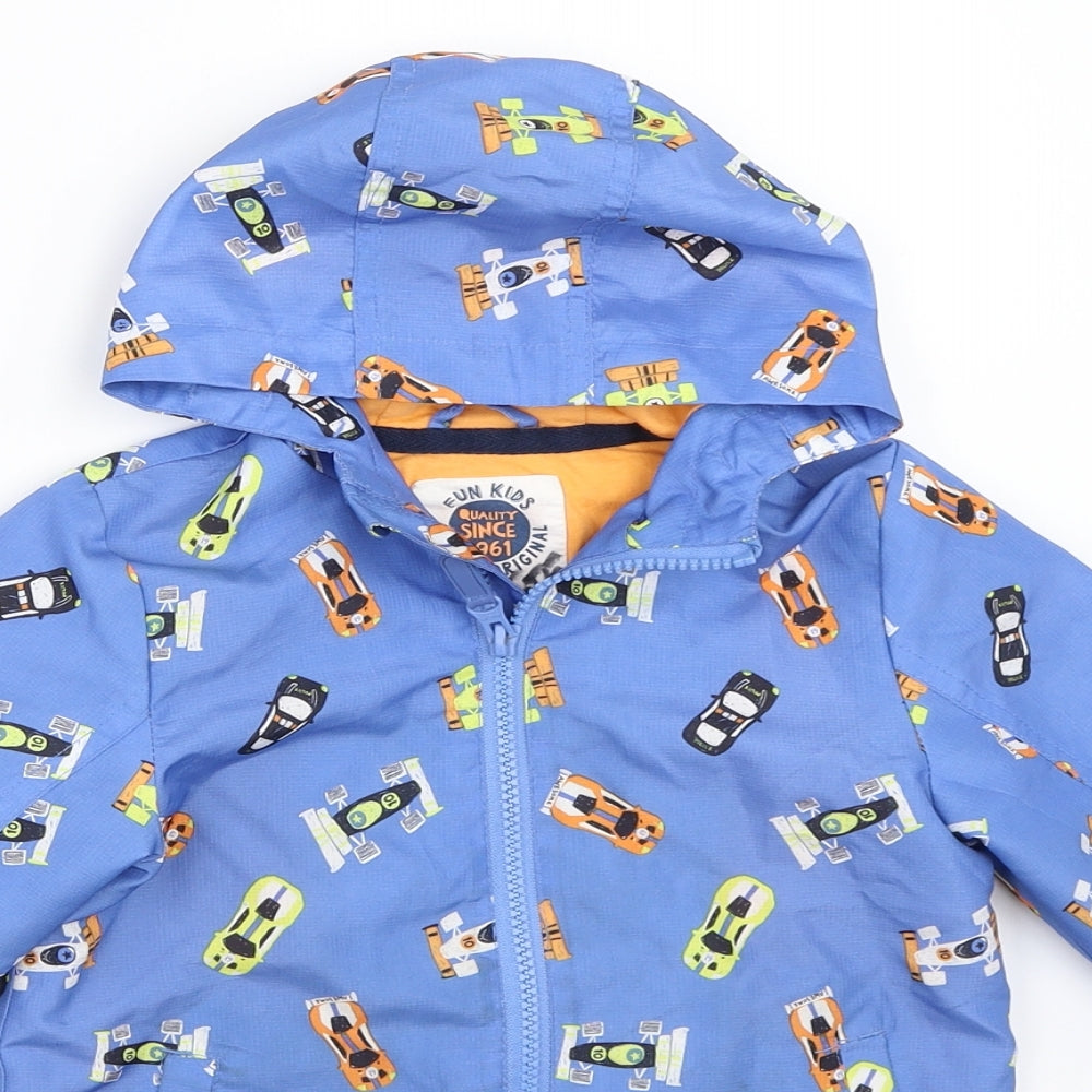 Mothercare Boys Blue   Rain Coat Coat Size 18-24 Months