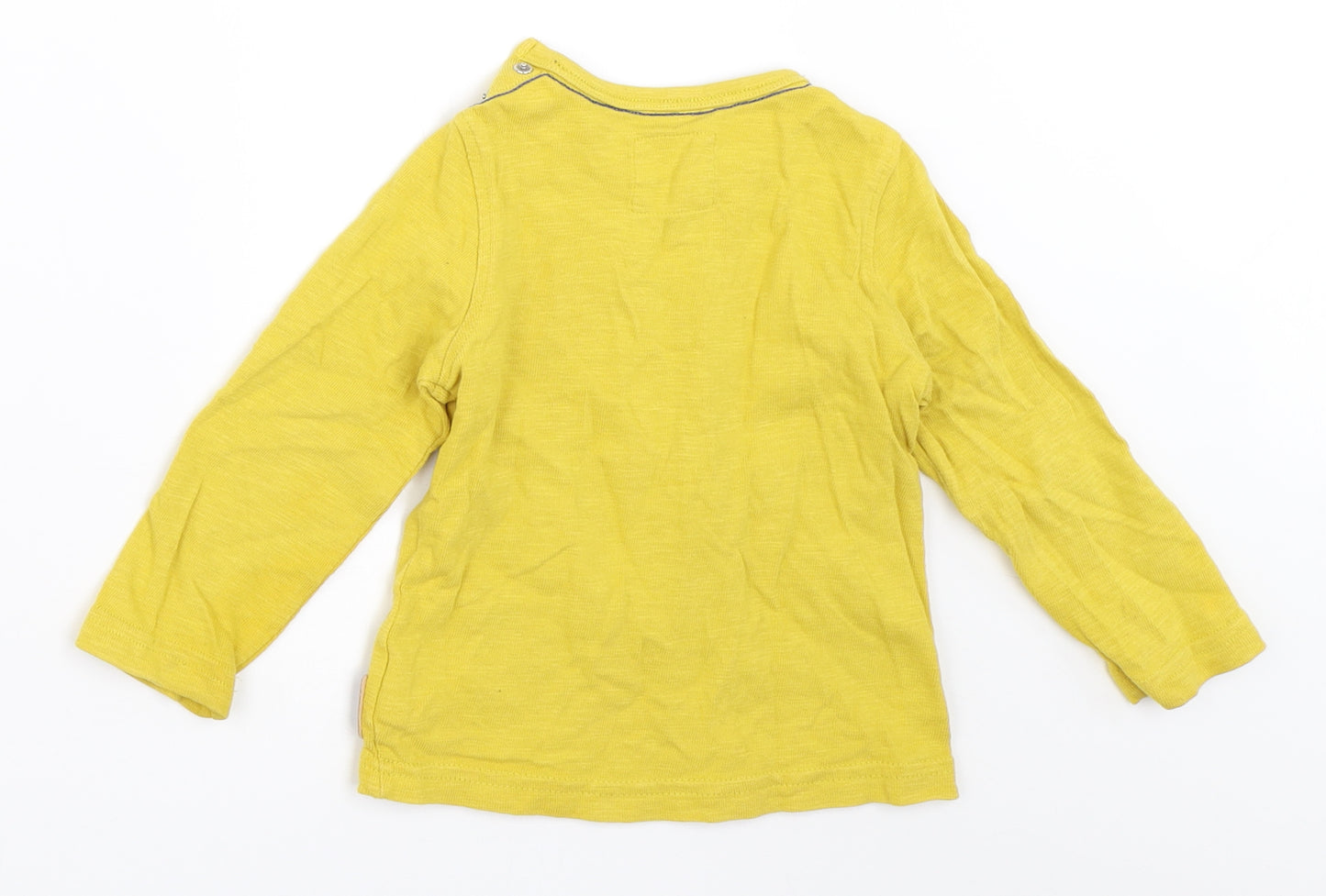 Mothercare Baby Yellow   Basic T-Shirt Size 12-18 Months